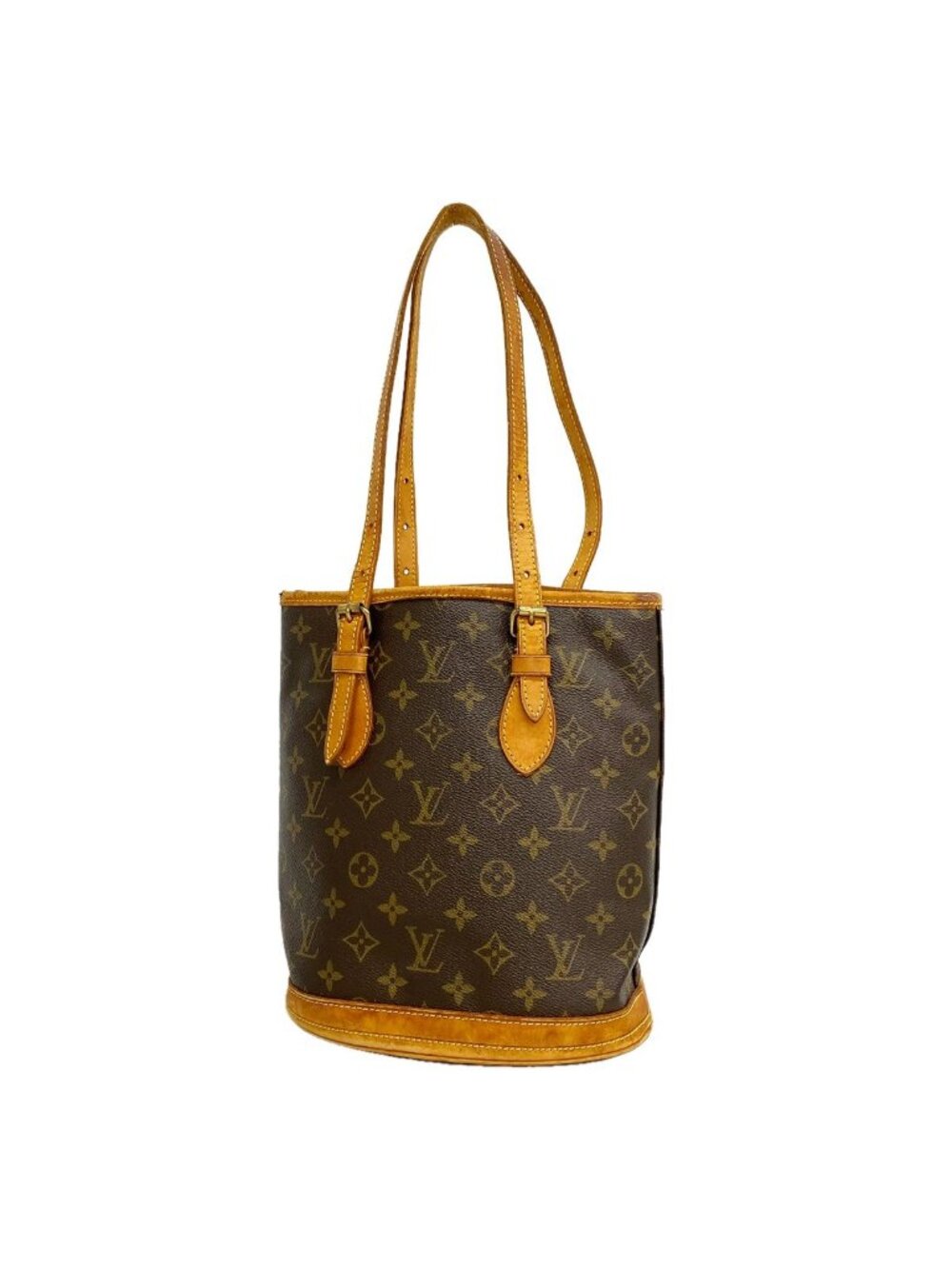 Louis Vuitton Tote Bag Monogram Bucket PM Brown